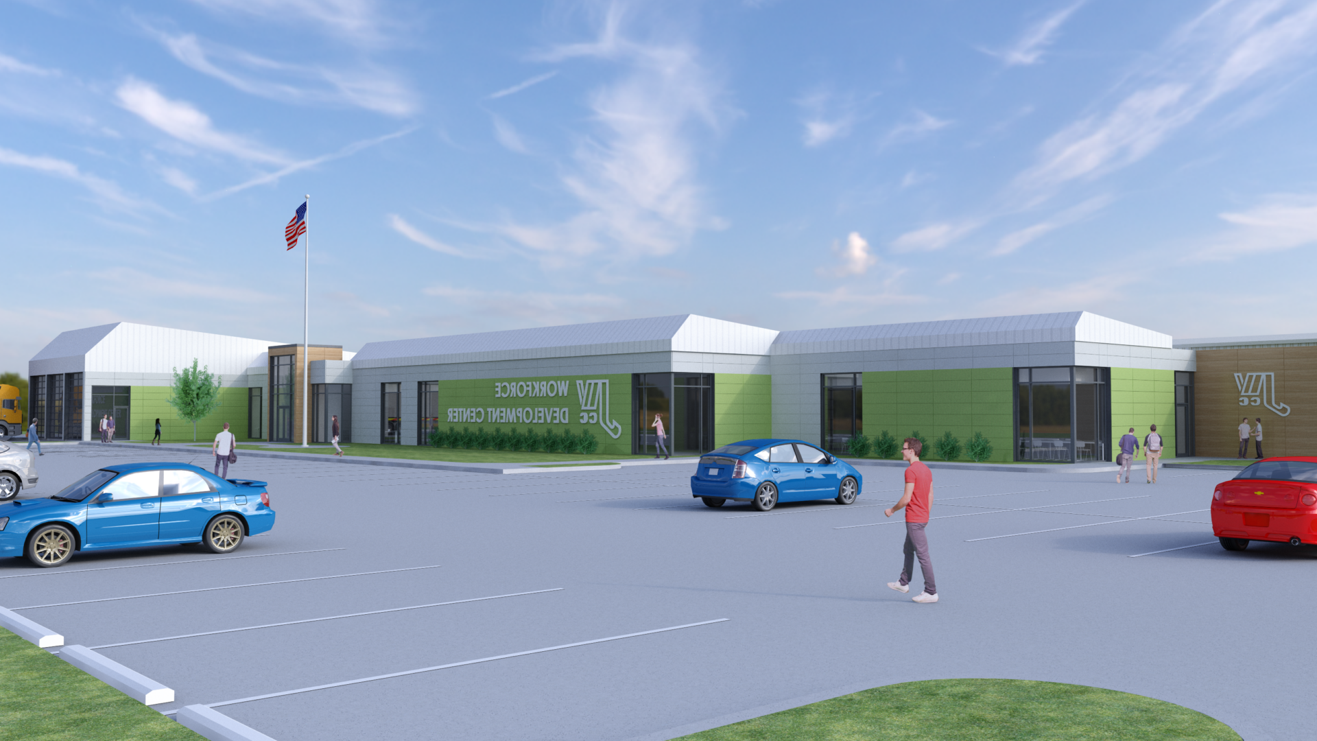 JWCC WDC exterior rendering